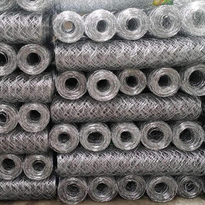 Malla de alambre hexagonal recubierta de polvo de PVC de hierro de tela de hardware galvanizada en caliente para jaula de conejo y pollo - Product Image 5