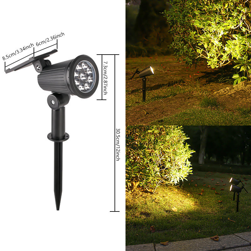 Spot LED 2302-9 - Lumière chaude, trois modes