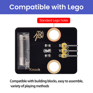 Keyevudioノックセンサーオプション付き (アウト) ハウジングArduinoノックセンサー用ビルディングブロックに対応 - Product Image 6