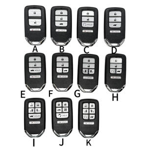 Yüksek kalite akıllı anahtar araba anahtarları Shell kılıf kapak değiştirme 2/3/4/5 düğmeler Honda için - Product Image 1