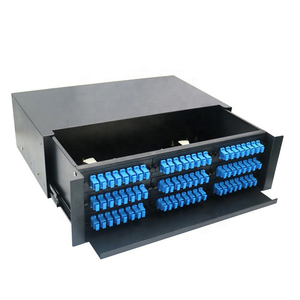 SC UPC APC rack mount odf 12 24 36 48 72 96 144 288 port optic distribution frame - Product Image 3