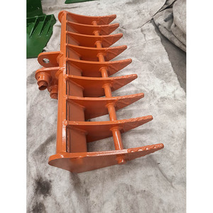1000mm Root <strong>Rake</strong> for Kubota Mini Diggers 1.5 Ton Excavator <strong>Rake</strong> Bucket Brush <strong>Rakes</strong> - Product Image 5