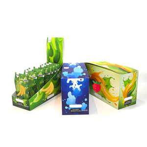 Caja de exhibición de papel de alta calidad personalizada, productos de mostrador, caja de exhibición de cartón corrugado, caja de exhibición al por menor para contenedor de comestibles - Product Image 1