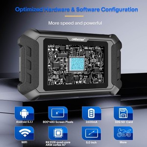 OBDSTAR <span class=keywords><strong>IScan</strong></span> 2025摩托车诊断代码阅读器支持杜卡迪IMMO编程和里程表诊断