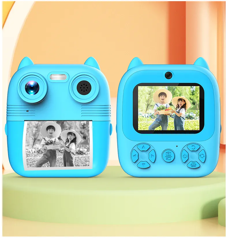 Lovely Gift Toy Camara Para Ninos Chargeable 1080P Hd Photo Video Mini Cheap Toy Cartoon Digital Action Kids Instant Camera