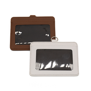 Hot bán <span class=keywords><strong>mini</strong></span> dễ thương chủ thẻ của phụ nữ thời trang phong cách kinh doanh PU da ngắn chủ thẻ với thiết kế phim hoạt hình - Product Image 4