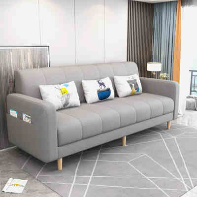 Tissu en lin, Gris clair