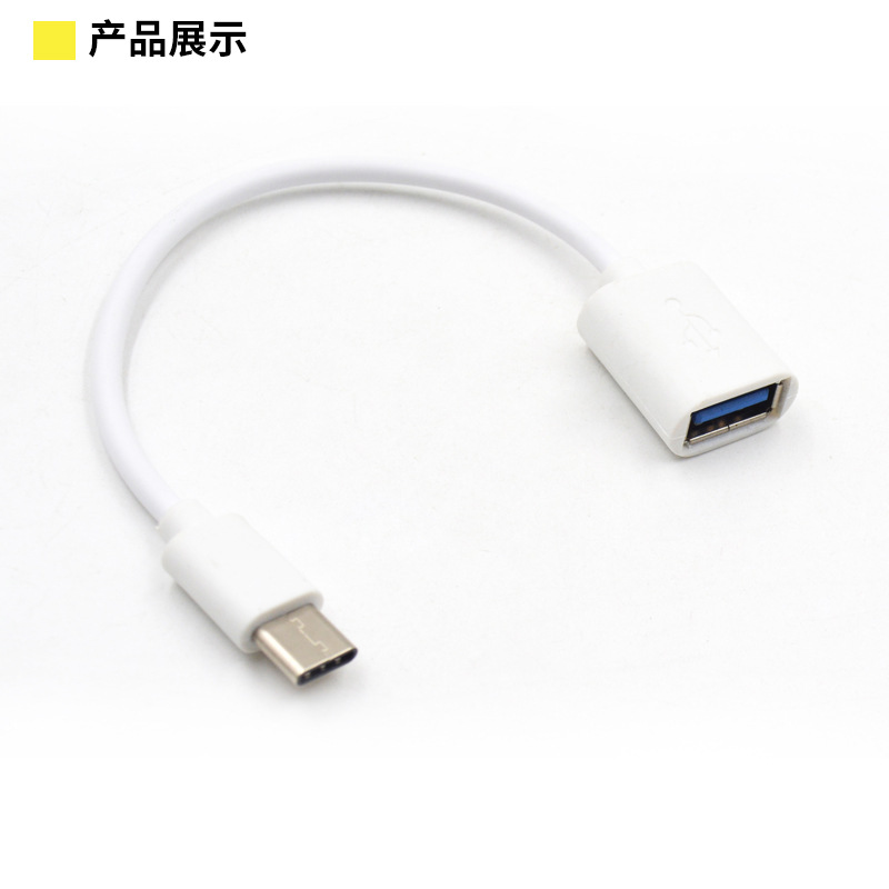 TYPE C OTG USB2.0 (Plástico) Blanco