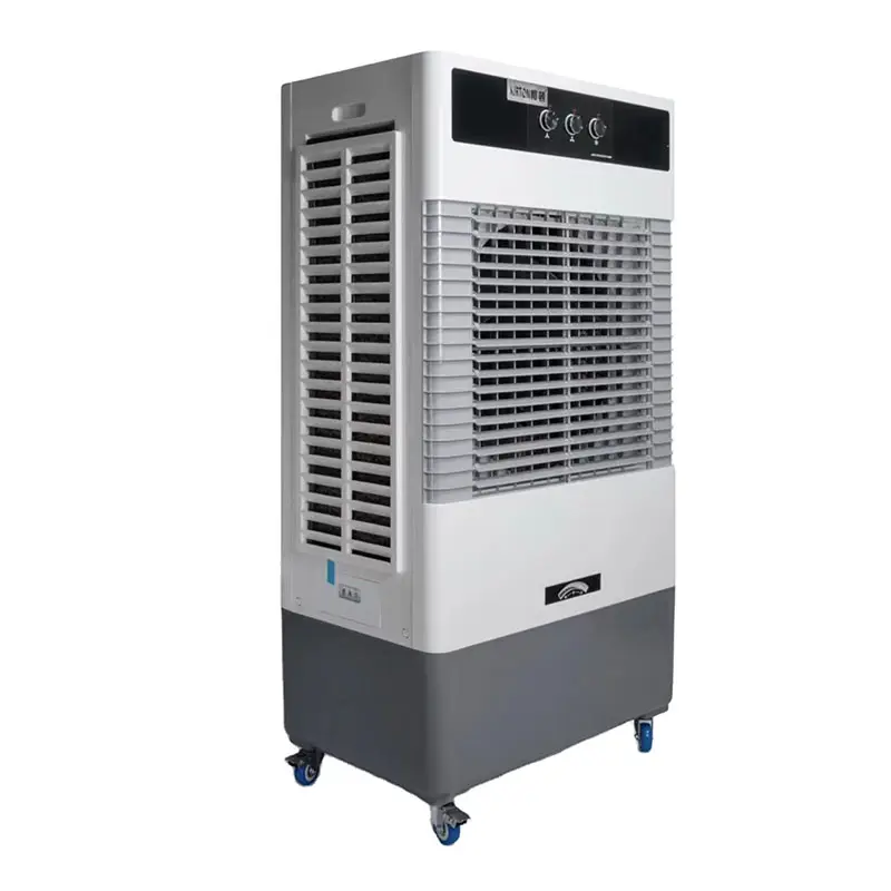 Grande refrigeratore d'acqua portatile ad aria fredda a 3 velocità con serbatoio dell'acqua per condizionatori d'aria per negozi di grandi case