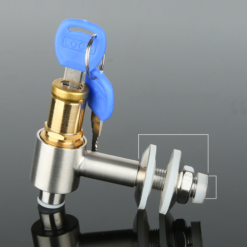 Nouveau Acier inoxydable 304 12mm avec clé
