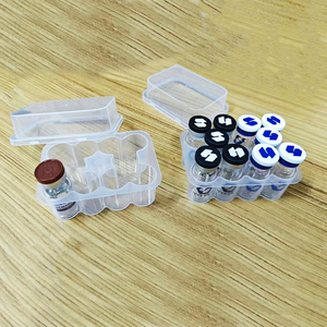 กล่องเก็บของแข็งขนาด2มล. 3มล. 10ขวดพร้อมฝาขวดและขวดแบบสั่งทำ - Product Image 1