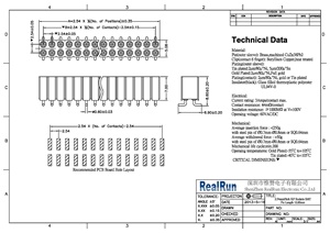 2.54mm Pitch H7.1 Dual Row Female <strong>Header</strong> SMT Type 2*10 Pin 2.54mm Pitch Stack Height 8.6 Dual Row SMT Type <strong>Header</strong>