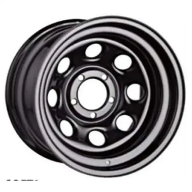 Ruota in acciaio 16x7.0 16x8.0 17x8.0 pollici cerchi tubeless commerciali 8x165.1 6x 139.7truck ferro 4x4 offroad 15 16 17 pollici