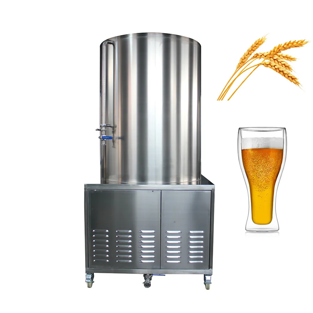 Penjualan laris peralatan pembuatan bir kecil otomatis pembuat bir fermenter pembuatan ulang mikro untuk pembuatan bir