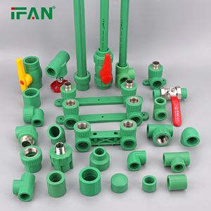 Ifan OEM ODM ống dẫn nước vật liệu kích thước màu pn25 20-125mm nhựa Brass chủ đề <span class=keywords><strong>TEE</strong></span> khuỷu tay phụ kiện đường ống <span class=keywords><strong>ppr</strong></span> cho nhà cung cấp nước - Product Image 2