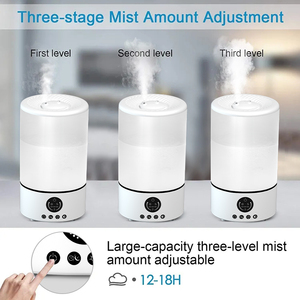 Portable Air Humididfier 3L Large Capacity Smart Ultrasonic Humidifier with Small Mist Humidifiers for Home Office School Use - Product Image 5