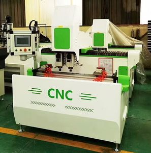 800mmプロ用窓とドア製造機アルミプロファイルPVC UPVCヒンジ穴掘削CNC金属フライス盤 - Product Image 4