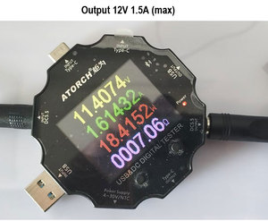 12V 1.5A USB DC 5.5x2.1mm fiş hızlı şarj QC tetik adaptör kablosu için Wifi yönlendirici güvenlik kamerası Led ışık şerit nemlendirici - Product Image 2