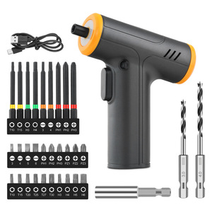 35pc家用DIY工具包套装，带3.6V USB电动螺丝刀无绳家用手动工具 - Product Image 2
