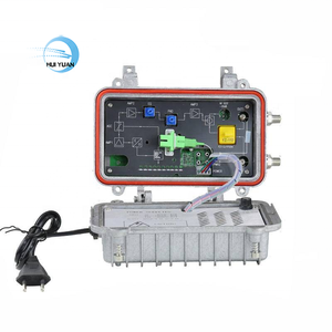 CATV FTTx Outdoor <strong>Optical</strong> Receiver with <strong>2</strong> <strong>Outputs</strong> and AGC Fiber <strong>Node</strong> Compatible with POE 4G 3G GSM SDK GPRS Networks - Product Image 1