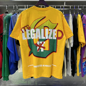 Bize hiçbir vergi moda Retro Tees boy t-shirt erkekler için dijital baskı Streetwear fabrika tasarımcı