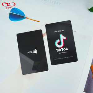 Kundendefinierte Zugangskontrolle QR-Code Tick-Out-Karte für Unternehmen auf TikTok Ins-Überprüfung NFC kompatibel Google RFID - Product Image 2