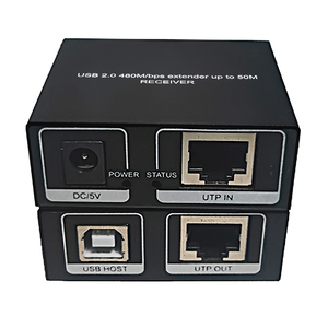 USB 2.0 Erweiterung über Cat5/6 bis zu 50 M Erweiterung auf 4 USB-Anschlüsse plug-and-play ohne Treiber - Product Image 6