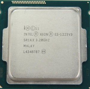 Xeon işlemci E3-1225 V3 (4 çekirdek, 8M önbellek, 3.20 GHz) FCLGA1150 CPU SR1KX işlemci - Product Image 1
