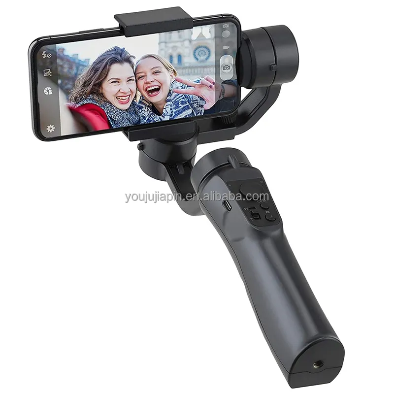 F6 pieghevole palmare Gimbal 3-Axis Pocket size stabilizzatore del telefono Gimbal Selfie Stick per IOS/Android Mobile Camera Vlog