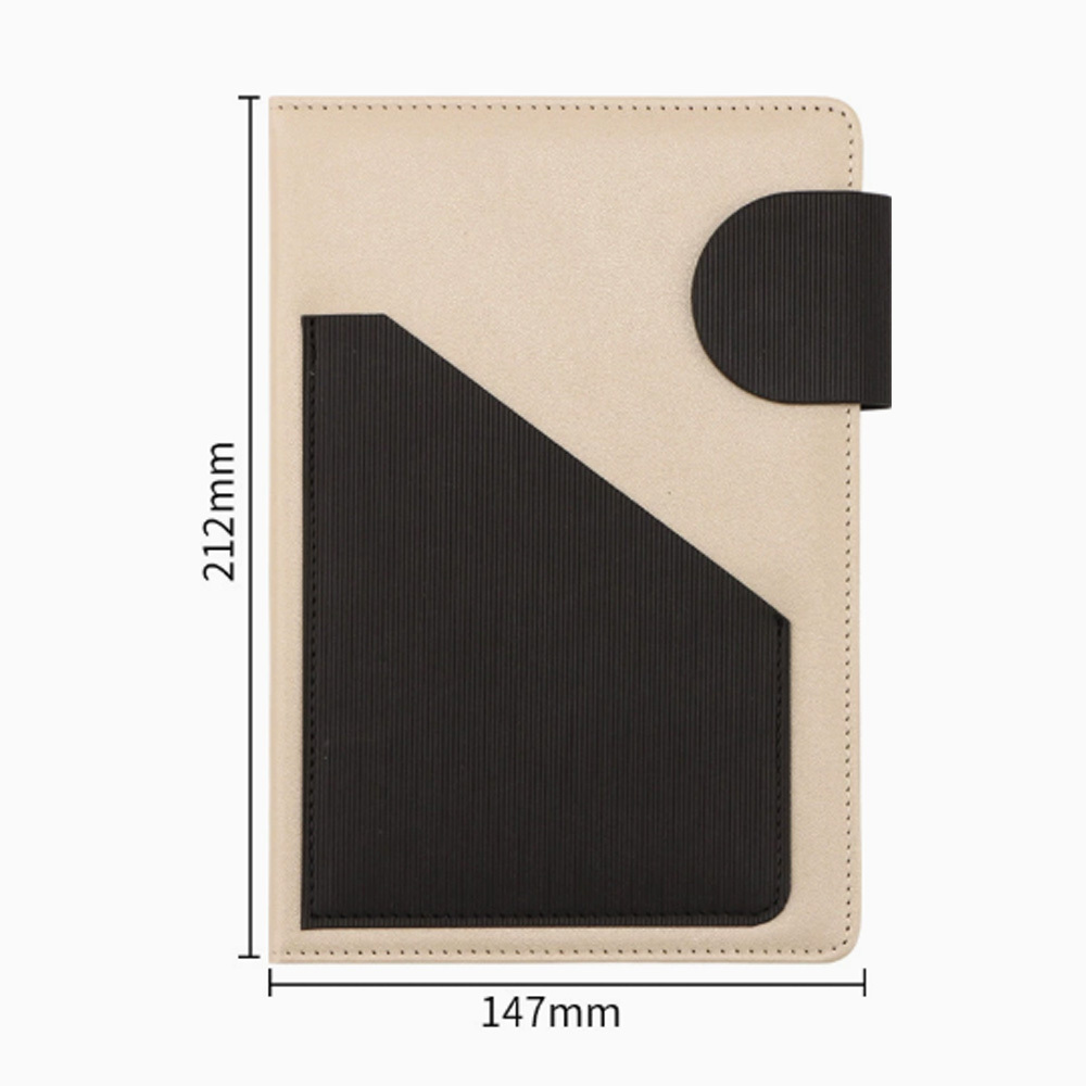 cream-coloured notebook