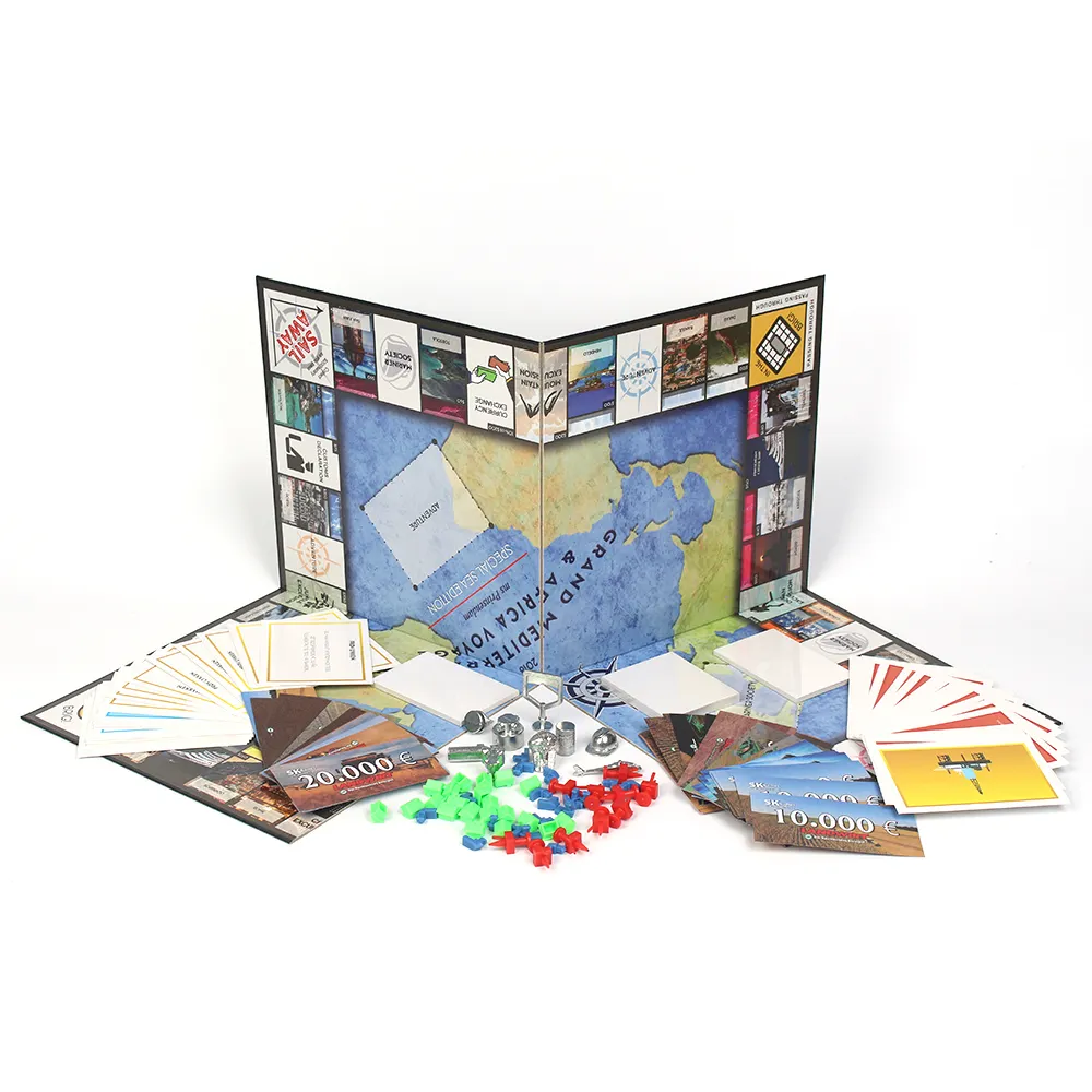 Family Game Custom Colourful Board Game Set For Children Board Games For Families With Kids