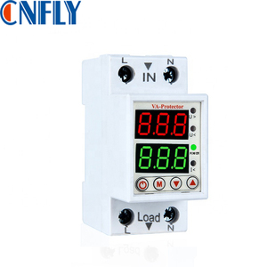 SMART Adjustable Digital Over Current Voltage Protector Electronic Circuit Breaker Din Rail Protector - Product Image 2