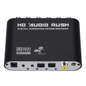 Convertidor de audio analógico a digital, equipo óptico SPDIF/ Coaxial a 5,1, decodificador de sonido Digital - Product Image 4