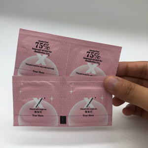 แผ่นเช็ดเครื่องดื่มแอลกอฮอล์ทางการแพทย์ขนาดเล็ก50ชิ้น/กล่องปราศจากเชื้อโลโก้กำหนดได้เองมาตรฐานความปลอดภัย - Product Image 4