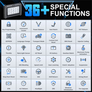 無料発送XTOOLD7SOBD2スキャナーCANFD双方向診断ツールECUコーディング自動フルシステムスキャンツール38リセット機能 - Product Image 5