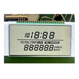 Produttore di fabbrica FSTN TN 7 segmento LCD 8 cifre numerico 9 personalizzato LCD 7 segmento 8 cifre Display per schermo misuratore - Product Image 2