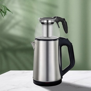 新型电动厨房电器1.8L + 0.8L双层水壶2L + 1L茶壶大容量火鸡水壶CB认证 - Product Image 6