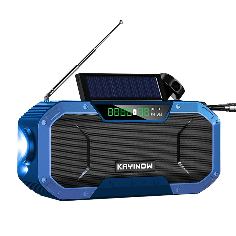 Acil güneş şarj edilebilir DF-580 taşınabilir Mini cep AA pil FM AM anten radyo kurtarma acil için kullanılan