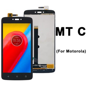 摩托罗拉5英寸1280X720黑色手机液晶触摸屏，适用于Moto C XT1750 XT1755 XT1754液晶显示器的更换 - Product Image 1
