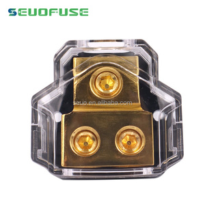 用于汽车音频0/2的2向铜配电块/4仪表4/8仪表输出分离器组件