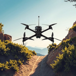 7-inch FPV đua Drone sợi carbon khung độ bền lâu <span class=keywords><strong>quadcopter</strong></span> có khả năng mang 2 kg và bay nhanh chóng 15 min bay không người lái - Product Image 4