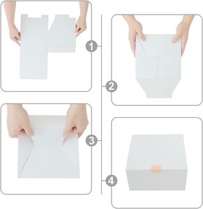 Прямоугольная бумажная коробка с логотипом - Product Image 5