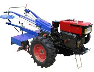中国多功能8至22hp手扶拖车柴油2轮手扶拖拉机带工具 - Product Image 2