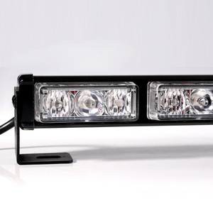 แถบไฟกระพริบ LED แบบกันน้ำสำหรับรถยนต์,ไฟเตือนไฟ LED สีฟ้าแดงแถบนำทางการจราจร - Product Image 5