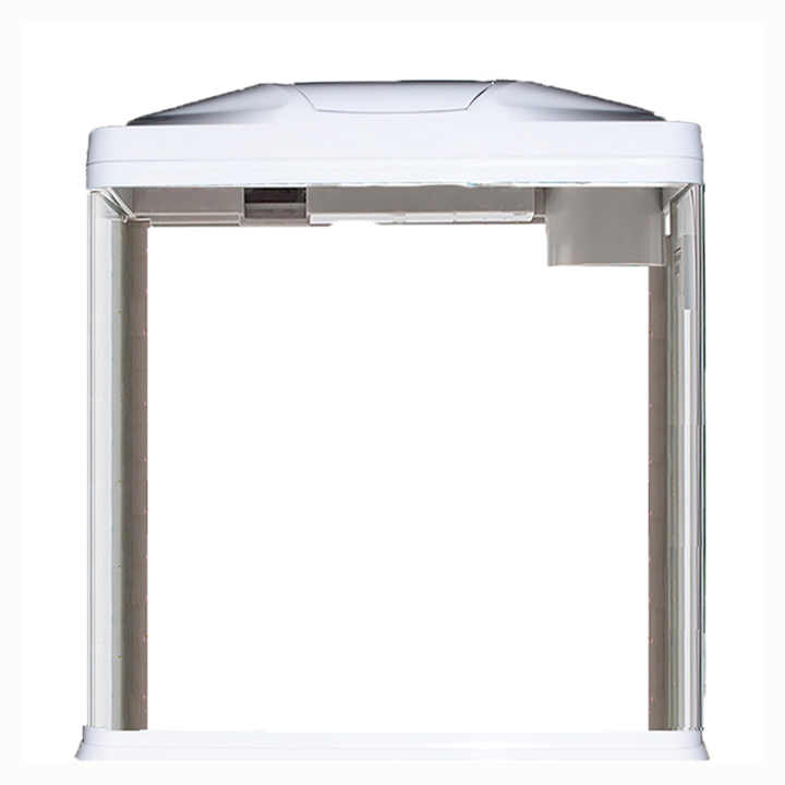 Small Top Filter Tropical Aquarium for Home R-310 Series Home Decoration Summer Fish Tank Living Room Square Glass Tank 240L