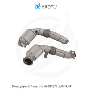 YT for BMW X5/X6/735/740 with 3.0T Engine High-efficiency <strong>Headers</strong> with Flared Interfaces Heat Insulation and OPF - Product Image 4