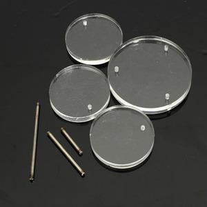 Vòng cổ Sản phẩm phục vụ thực phẩm mỹ phẩm đồng hồ kính mát nước hoa tông acrylic xoay trang sức hiển thị đứng - Product Image 2