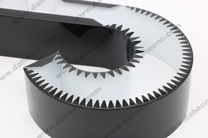 Máquina automática de muescas de letras de canal SHANDONG DAHE CNC con funciones de muescas y rebordeado de ranuras - Product Image 4