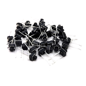 Işık dokunmatik anahtarı 6*6*5mm orta iki pin anahtarı orta uzun pin 6*6 mikro anahtarı 13.5 uzun pin düğmesi