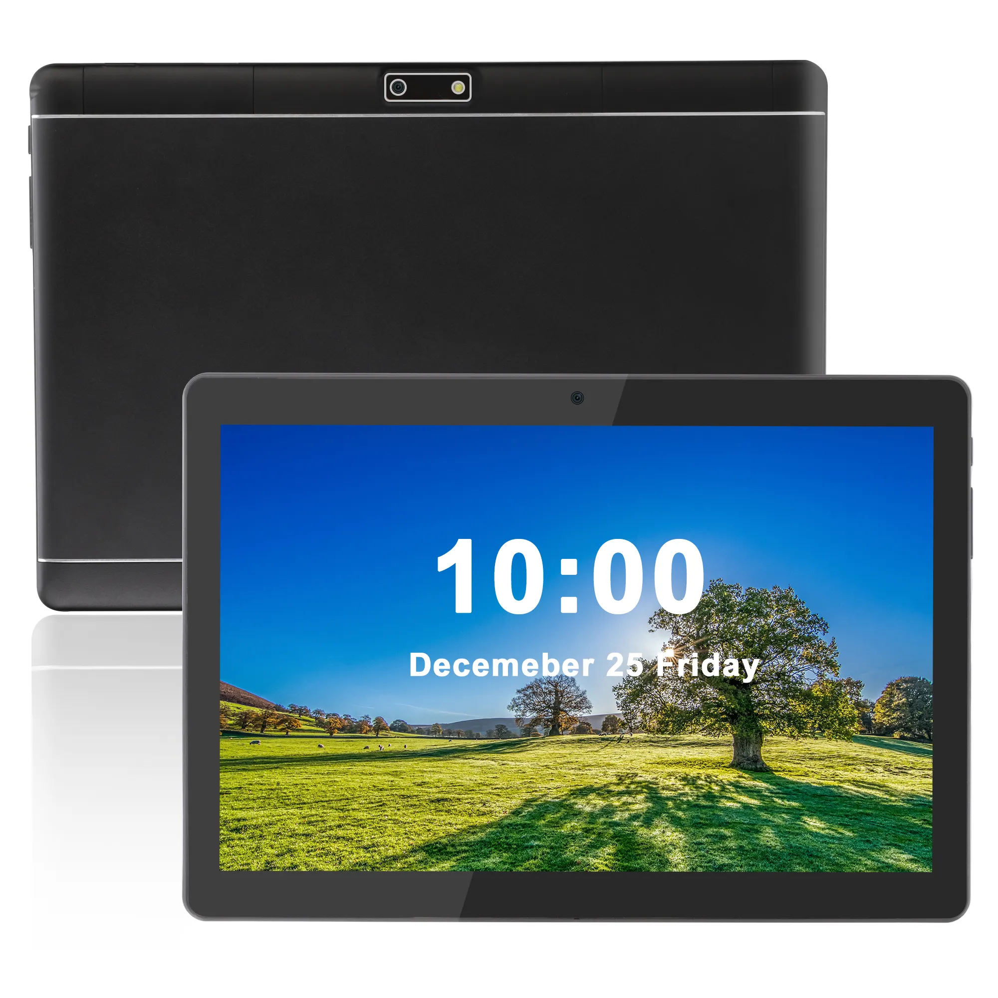 Tablet 10 inç Android 10 Tablet 32GB depolama Octa çekirdek WiFi 3G 4G Lte telefon görüşmesi 10.1 IPS dokunmatik ekran GMS Tablet PC